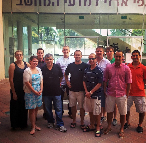 SPL students in Herzliya, Israel, July 2013
